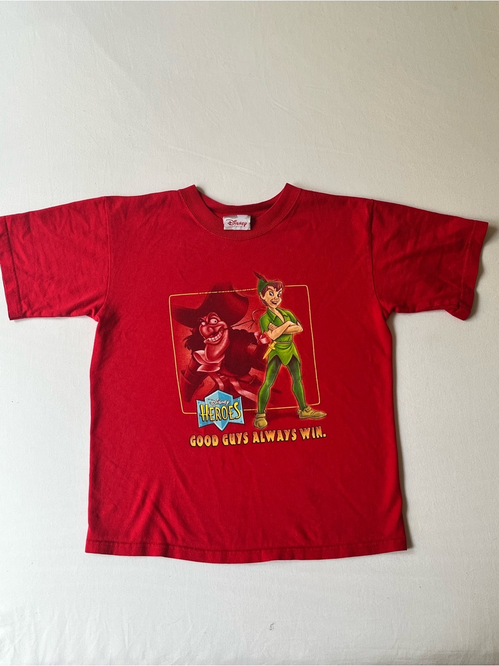Disney Heroes Peter Pan and Hook Shirt Size Small